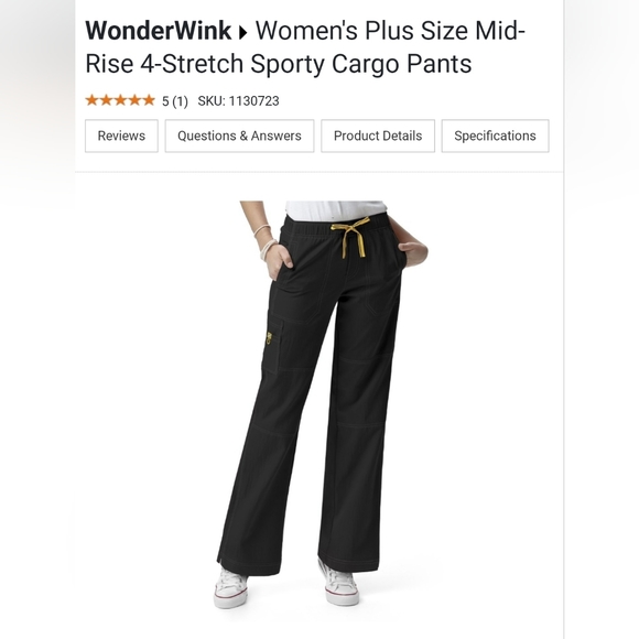 WonderWink Pants & Jumpsuits Wonderwink Scrub Bottoms Poshmark